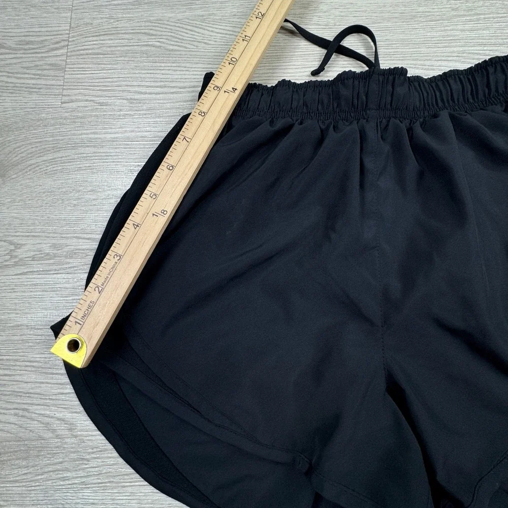 Nike Womens Shorts Dri-FIT Tempo Running Black XS Elastic Waist Athletic Workout